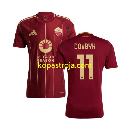 Billiga Fotbollströjor AS Roma Artem Dovbyk 11 Hemma tröja 2024/25 Kortärmad